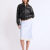 Chaqueta oversize efecto piel Chaqueta oversize efecto piel