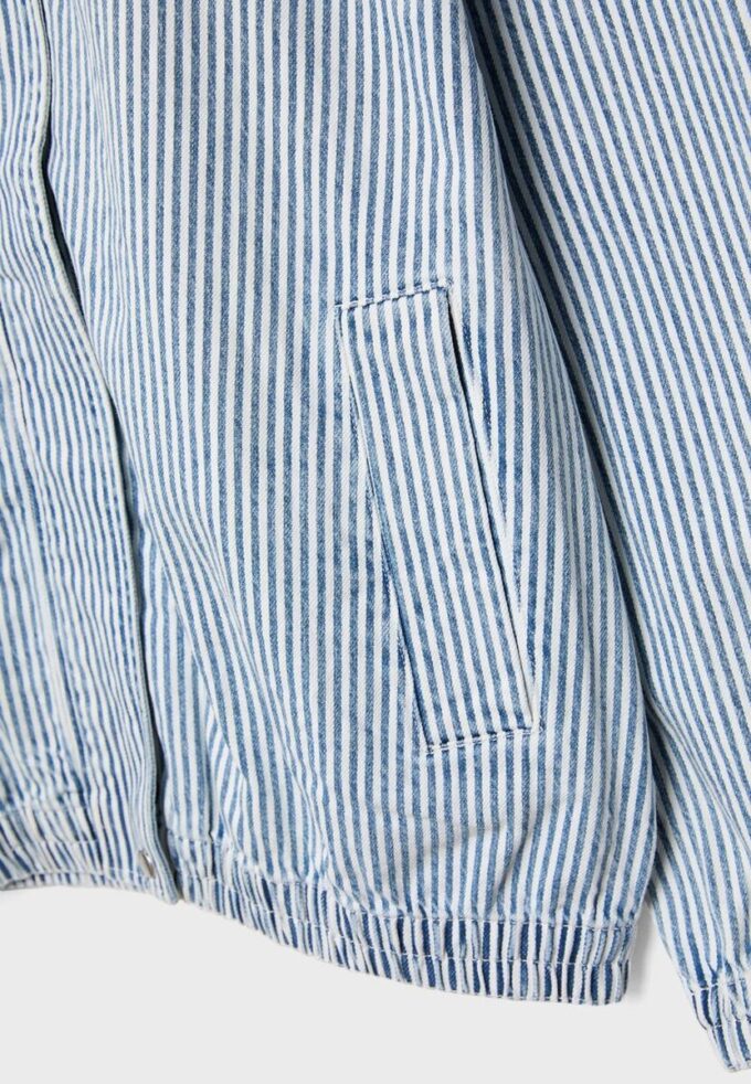 Chaqueta vaquera a rayas Chaqueta vaquera a rayas