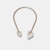 Collar gargantilla con flor de cala