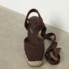 Cuñas de yute con cordones Cuñas de yute con cordones