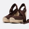 Cuñas de yute con cordones Cuñas de yute con cordones