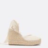 Cuñas de yute con cordones Cuñas de yute con cordones