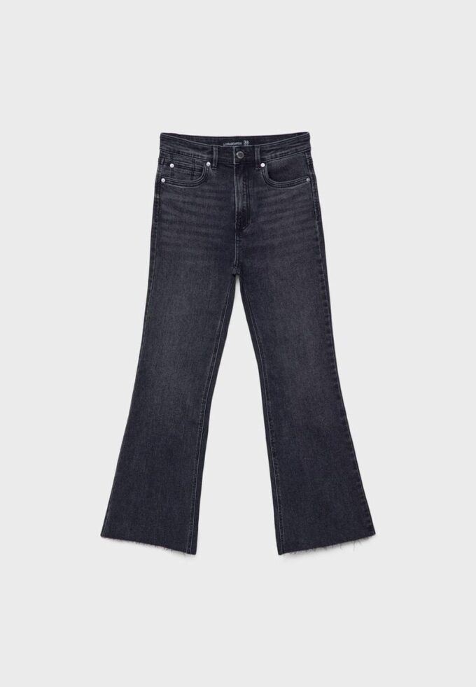 D78 Vaqueros Flared cortos D78 Vaqueros Flared cortos
