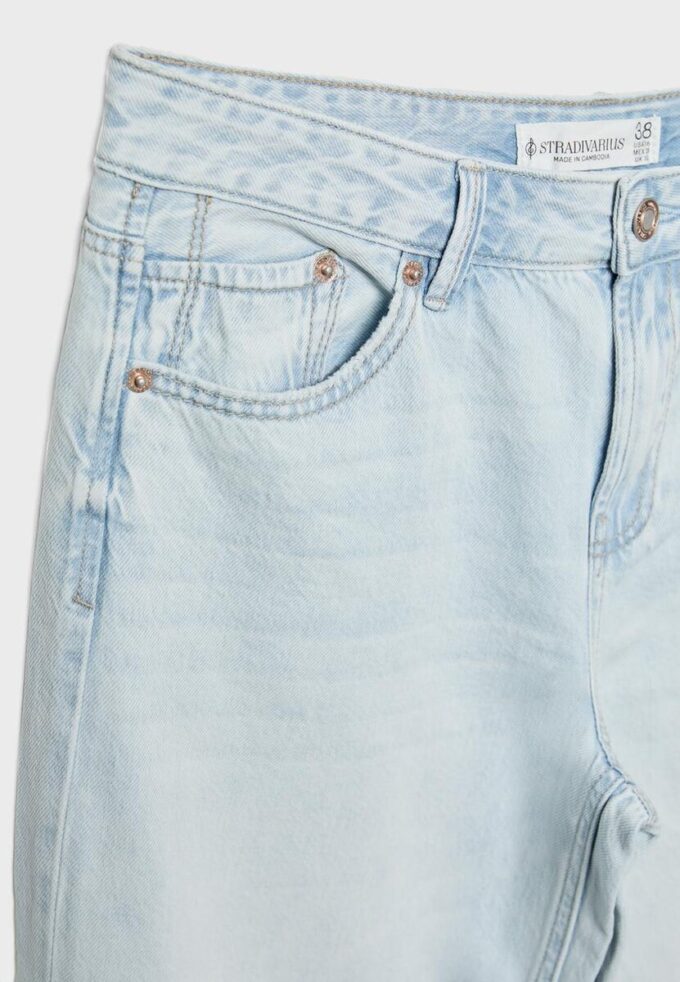 D91 Vaqueros de tiro bajo y pierna Wide Leg D91 Vaqueros de tiro bajo y pierna Wide Leg
