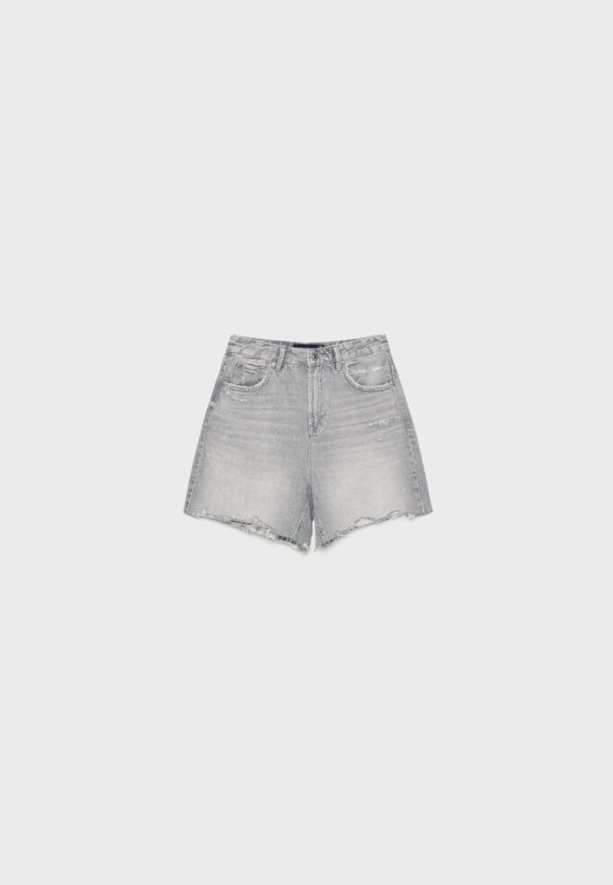 D93 Pantalones cortos de mezclilla largos D93 Pantalones cortos de mezclilla largos