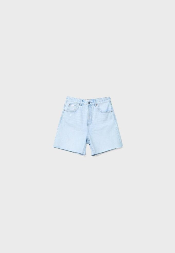 D93 Pantalones cortos de mezclilla largos D93 Pantalones cortos de mezclilla largos