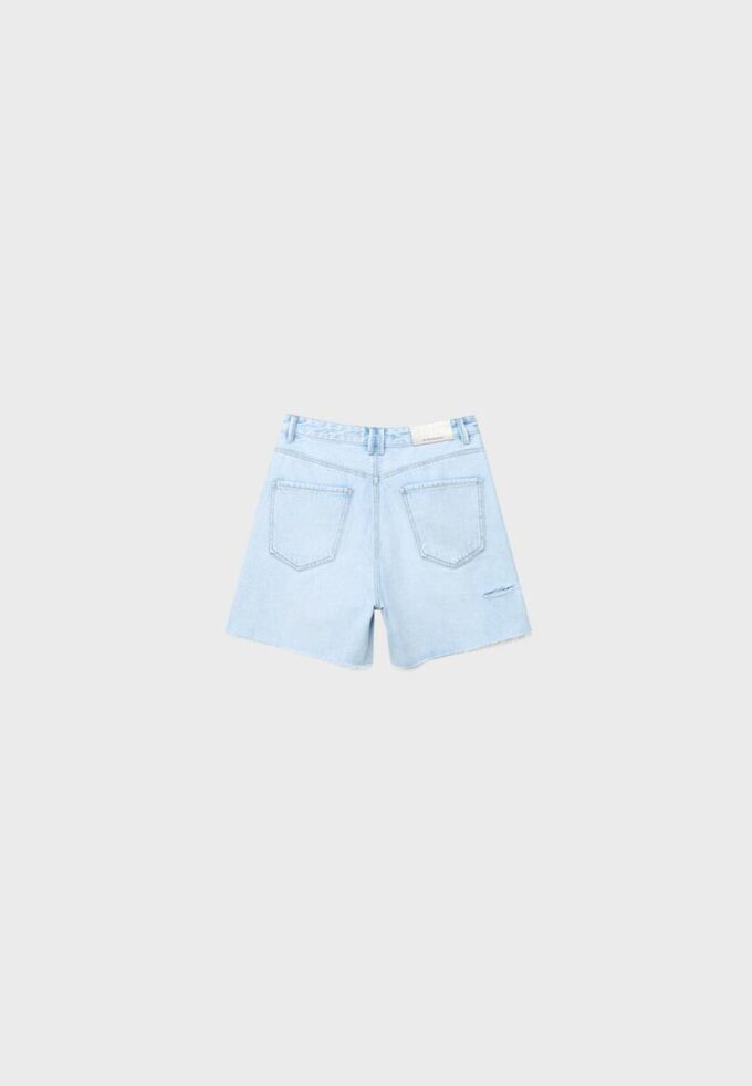 D93 Pantalones cortos de mezclilla largos D93 Pantalones cortos de mezclilla largos