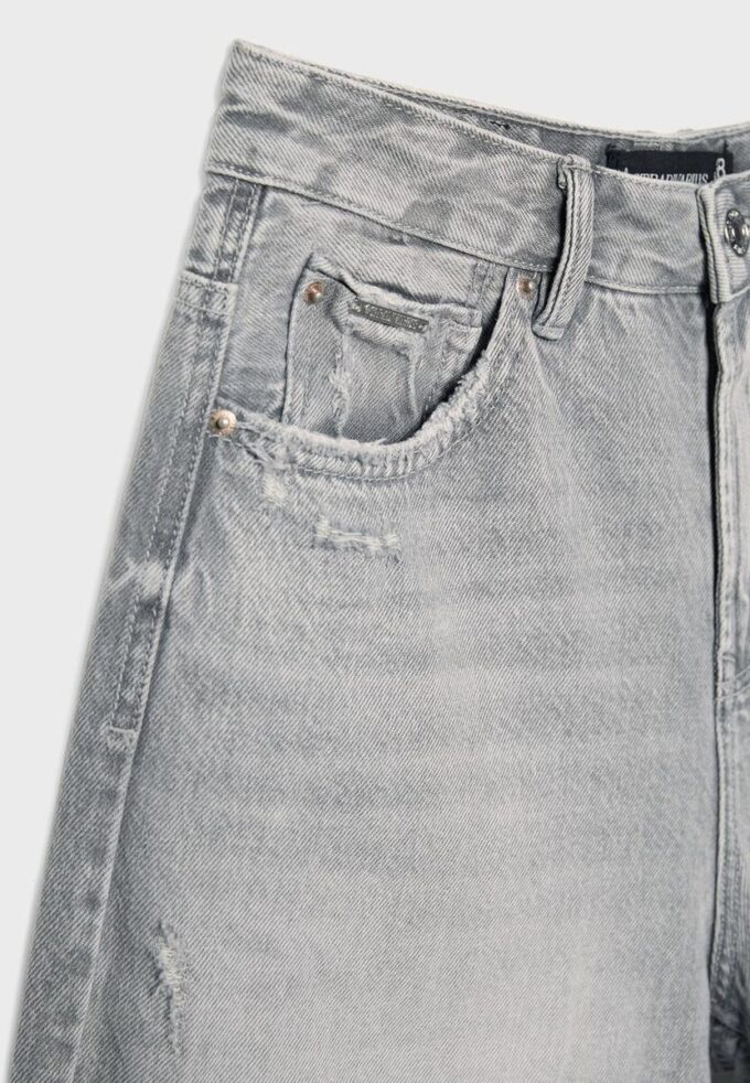D93 Pantalones cortos de mezclilla largos D93 Pantalones cortos de mezclilla largos