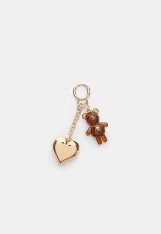 Dije de oso metalizado