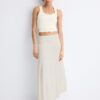Falda con paneles y hilo metálico Falda con paneles y hilo metálico