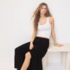 Falda midi boho