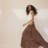 Falda midi boho