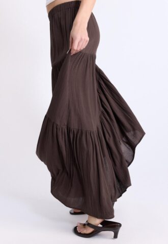 Falda midi boho