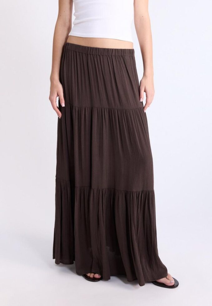 Falda midi boho