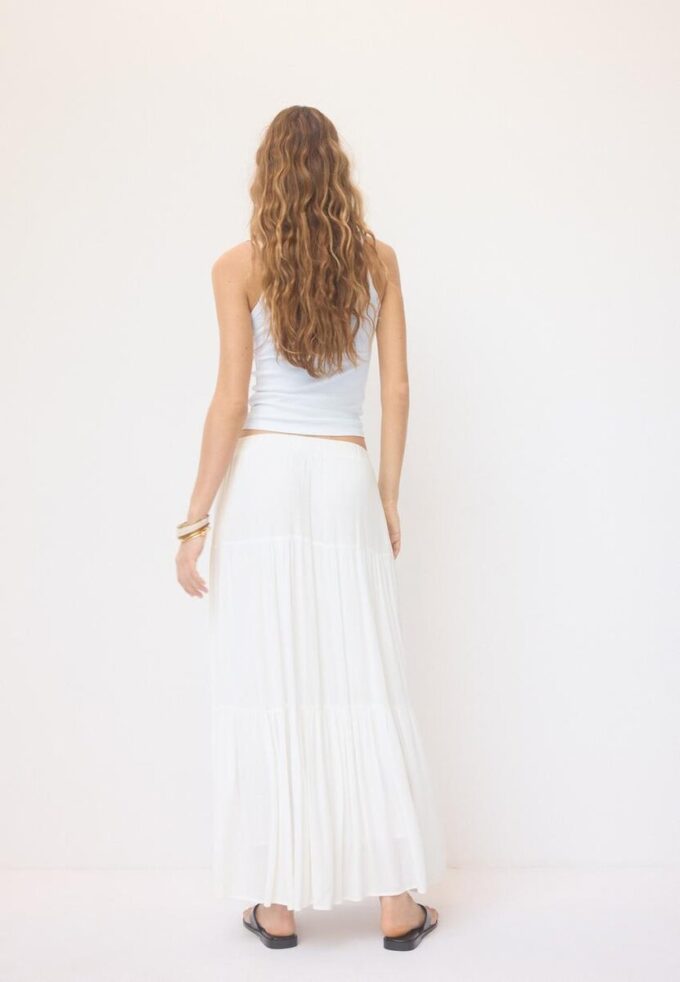 Falda midi boho