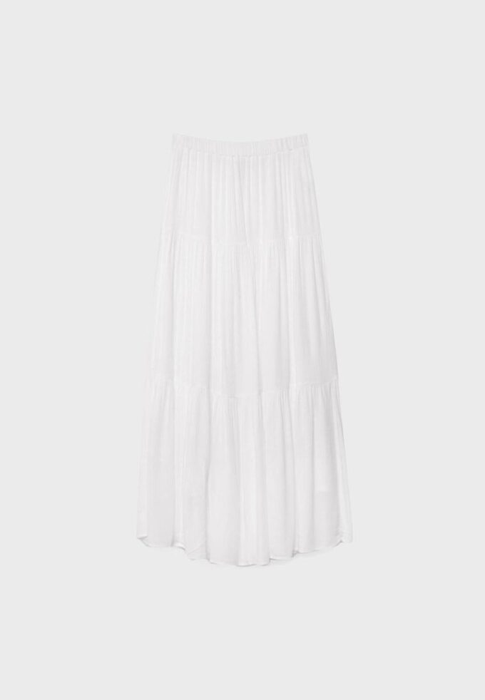 Falda midi boho