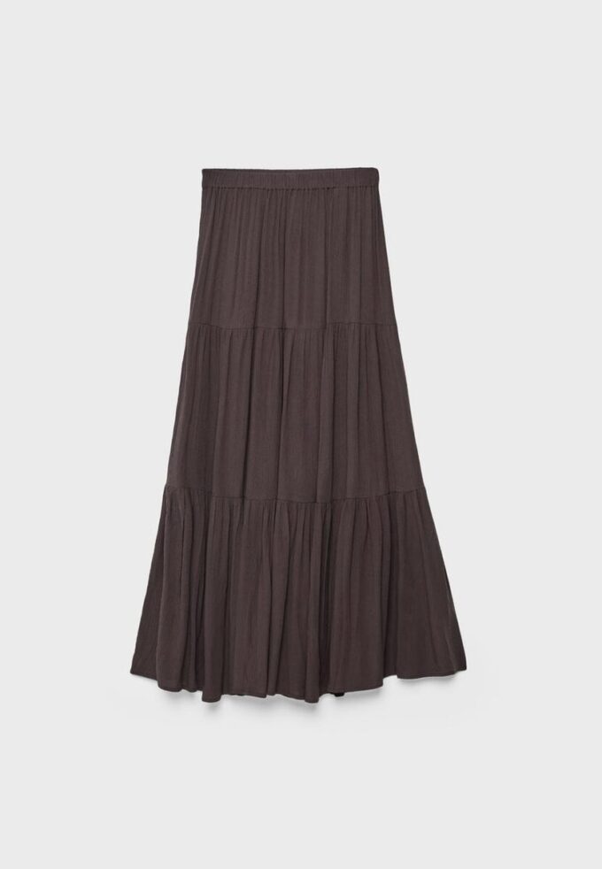 Falda midi boho