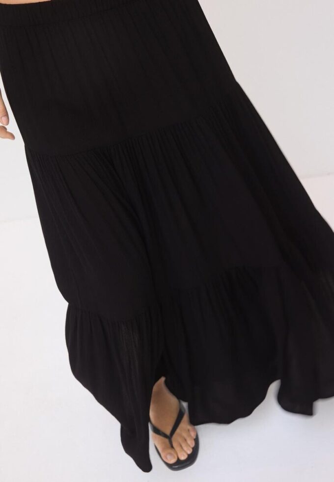 Falda midi boho