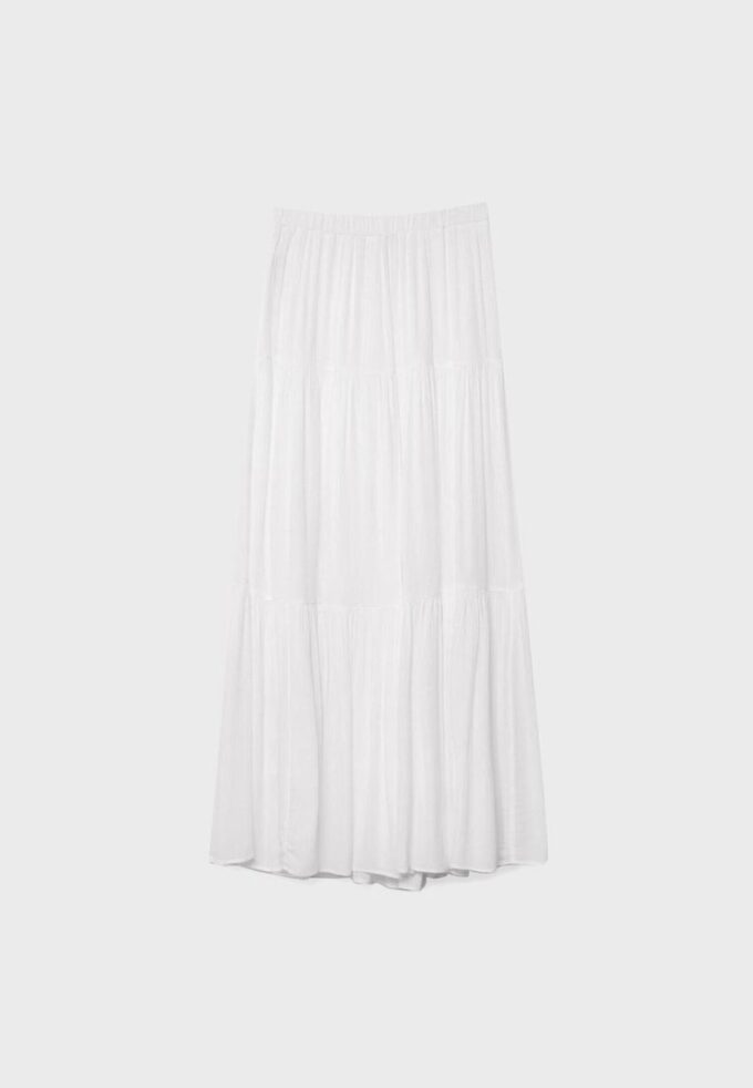 Falda midi boho