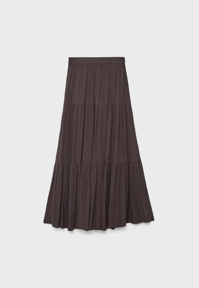 Falda midi boho