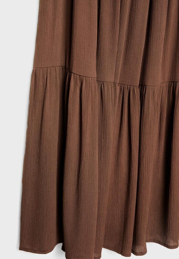 Falda midi boho