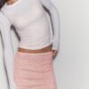 Falda midi de lentejuelas Falda midi de lentejuelas