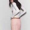 Falda midi de lentejuelas Falda midi de lentejuelas
