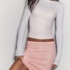 Falda midi de lentejuelas Falda midi de lentejuelas