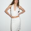 Falda midi de tul con lunares Falda midi de tul con lunares