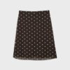 Falda midi de tul con lunares Falda midi de tul con lunares