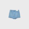 Falda-Skort de denim cruzada Falda-Skort de denim cruzada