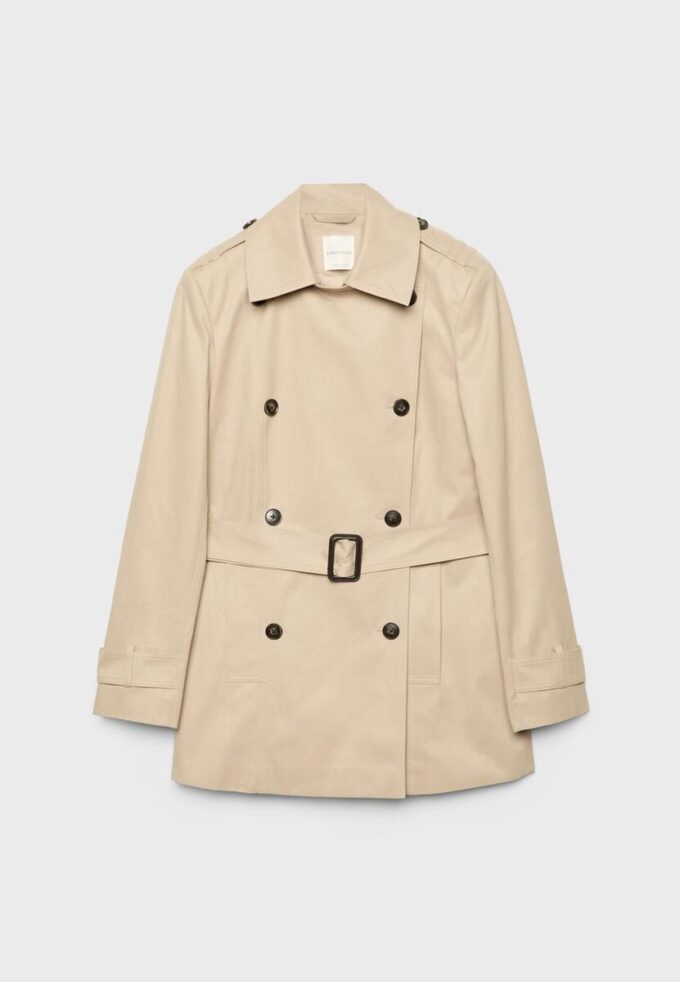 Gabardina básica corta Gabardina básica corta