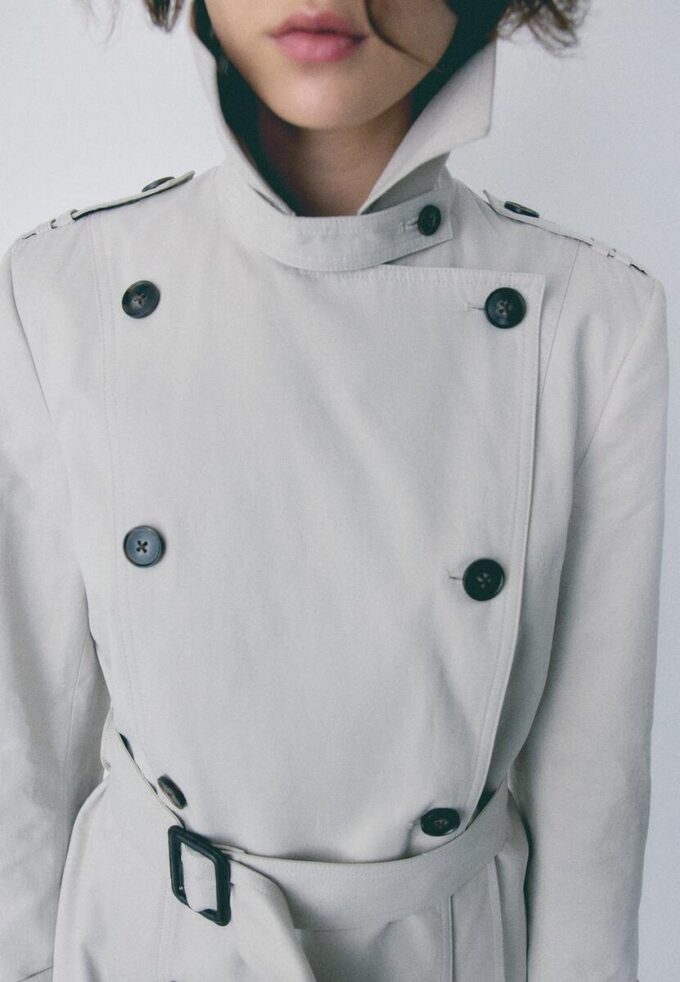 Gabardina corta básica Gabardina corta básica