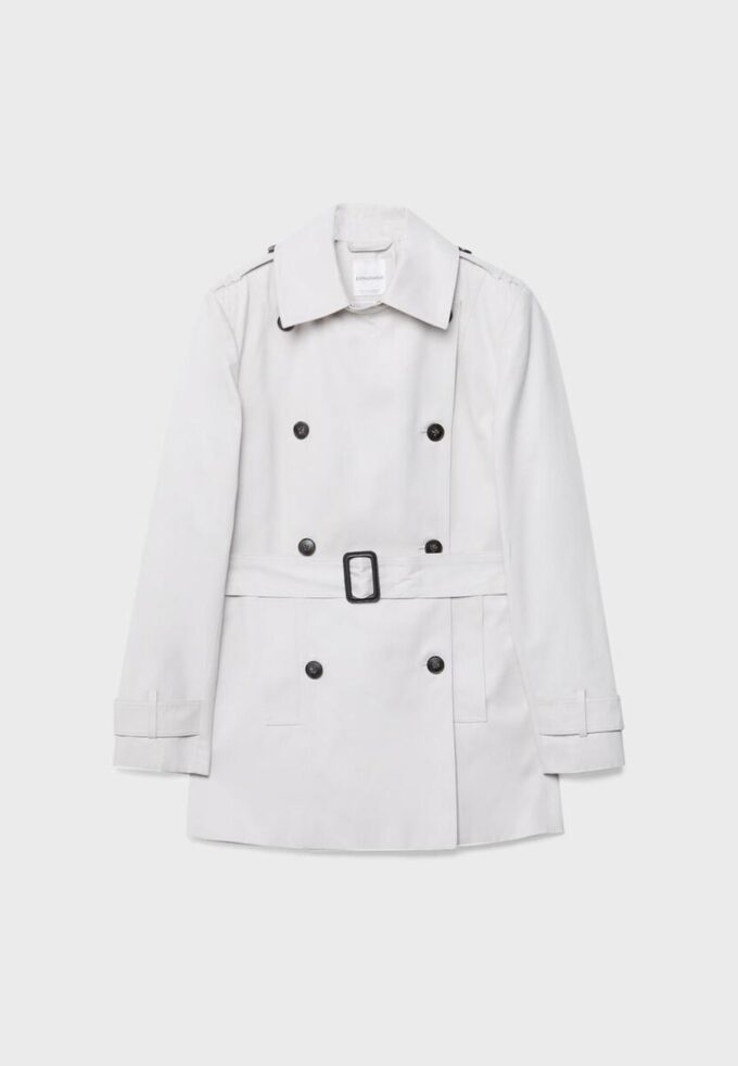 Gabardina corta básica Gabardina corta básica