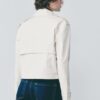 Gabardina corta de doble botonadura Gabardina corta de doble botonadura