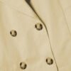 Gabardina corta de doble botonadura Gabardina corta de doble botonadura