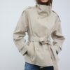 Gabardina de cuello alto Gabardina de cuello alto