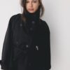 Gabardina de cuello alto Gabardina de cuello alto