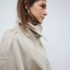 Gabardina de cuello alto Gabardina de cuello alto