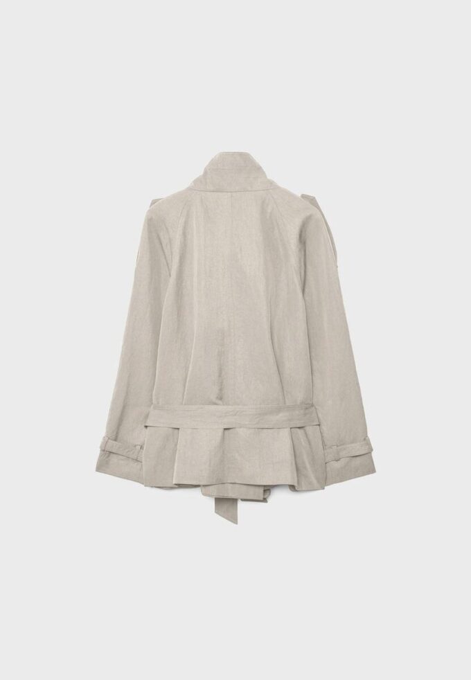 Gabardina de cuello alto Gabardina de cuello alto