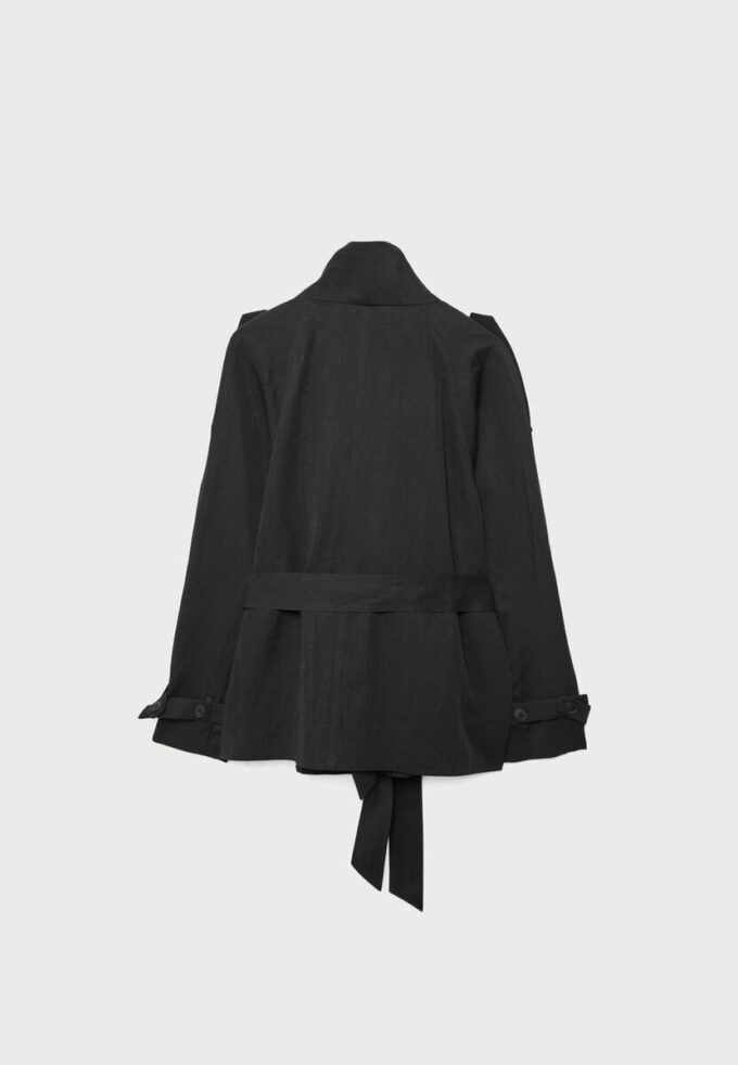 Gabardina de cuello alto Gabardina de cuello alto