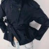 Gabardina de cuello alto con cinturón Gabardina de cuello alto con cinturón