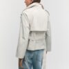 Gabardina de cuello alto con cinturón Gabardina de cuello alto con cinturón