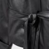 Gabardina de cuello alto con efecto piel Gabardina de cuello alto con efecto piel