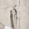 Gabardina de cuello alto con efecto piel Gabardina de cuello alto con efecto piel