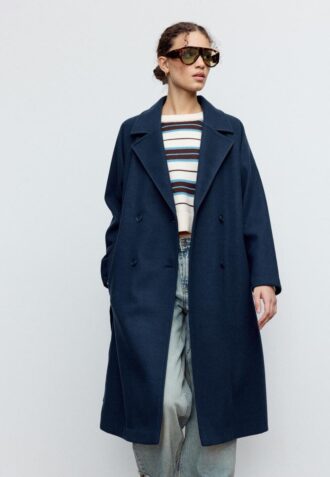 Gabardina de tacto suave