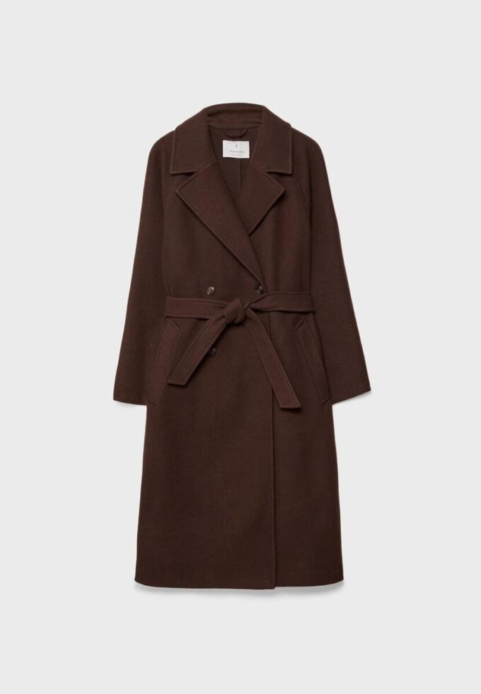 Gabardina de tacto suave