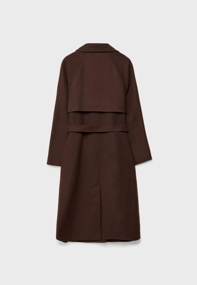 Gabardina de tacto suave