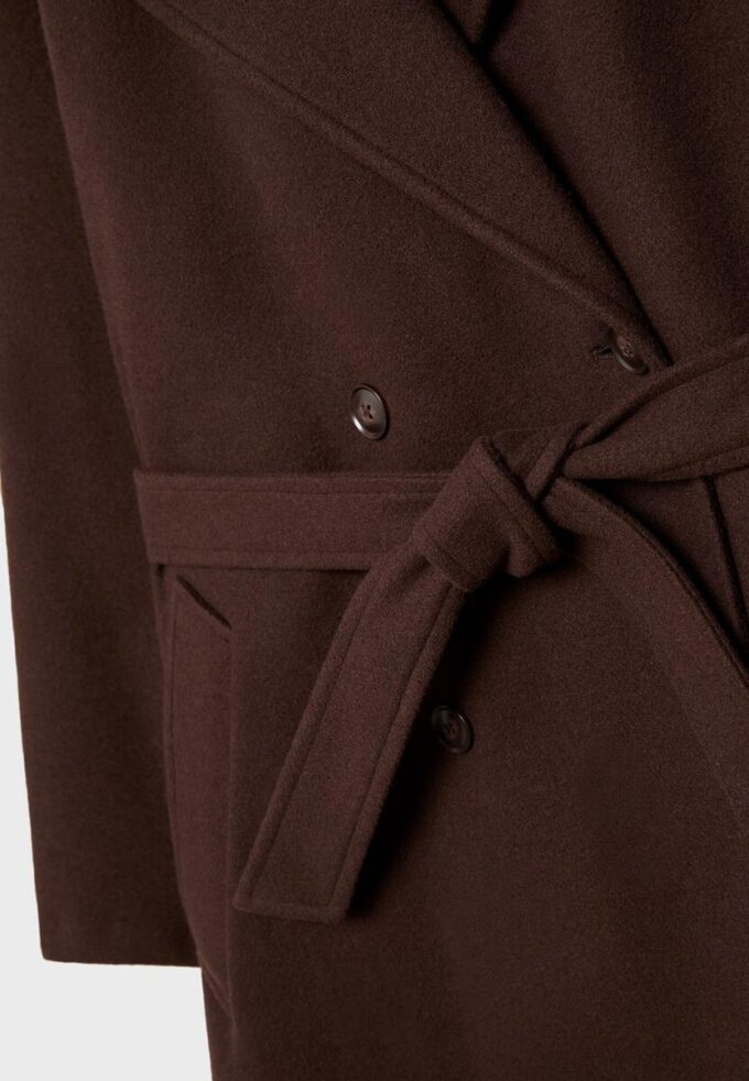 Gabardina de tacto suave