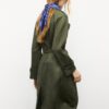 Gabardina larga de imitación de gamuza Gabardina larga de imitación de gamuza
